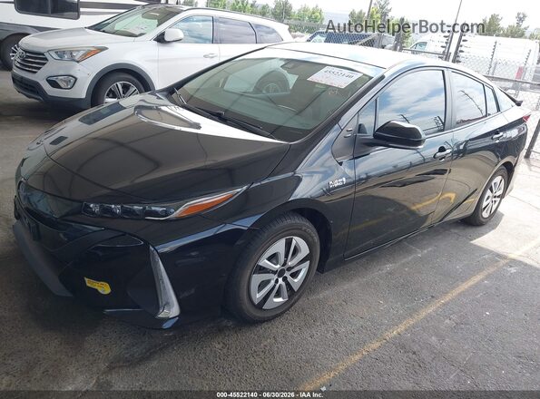 JTDKAMFP5N3207510 2022 TOYOTA PRIUS PRIME Black Przód lewy