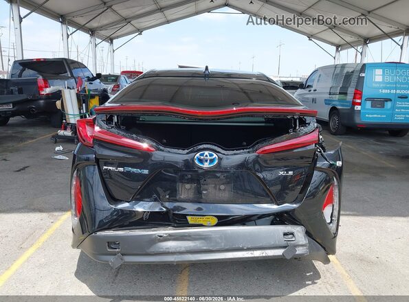 JTDKAMFP5N3207510 2022 TOYOTA PRIUS PRIME Black Widok z przodu