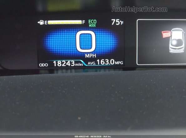 JTDKAMFP5N3207510 2022 TOYOTA PRIUS PRIME Black 