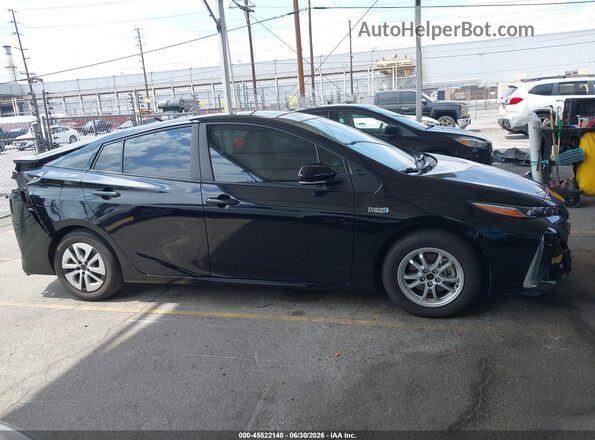 JTDKAMFP5N3207510 2022 TOYOTA PRIUS PRIME Black Widok wnętrza 360 stopni