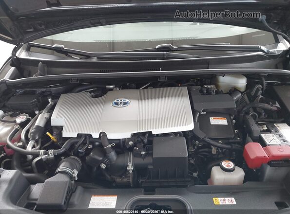 JTDKAMFP5N3207510 2022 TOYOTA PRIUS PRIME Black Widok z tyłu