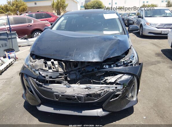 JTDKAMFP6M3167565 2021 TOYOTA PRIUS PRIME Black Դիմացի տեսք