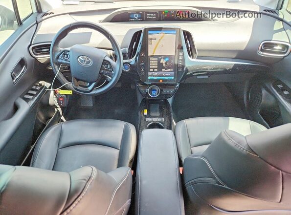 JTDKAMFP6M3184317 2021 TOYOTA PRIUS White Vista del salpicadero