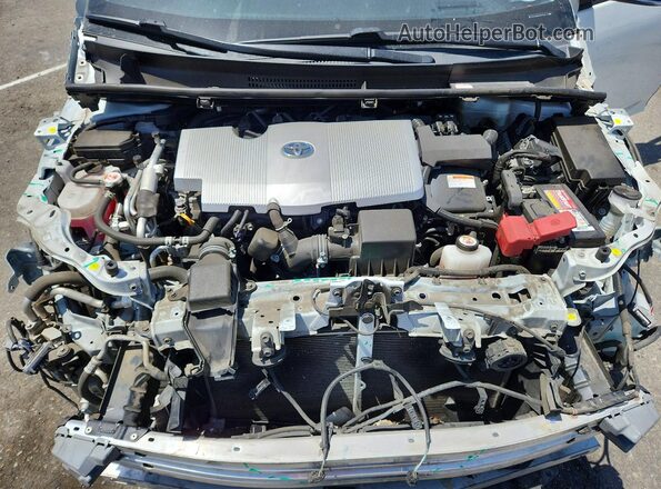 JTDKAMFP6M3184317 2021 TOYOTA PRIUS White Vista interior trasera