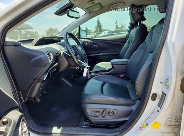 JTDKAMFP6M3184317 2021 TOYOTA PRIUS White Vista interior delantera