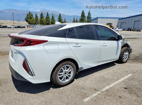 JTDKAMFP6M3184317 2021 TOYOTA PRIUS White Trasero derecho