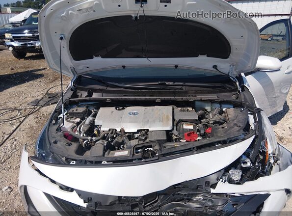 JTDKAMFP6N3207497 2022 TOYOTA PRIUS PRIME White Widok z tyłu