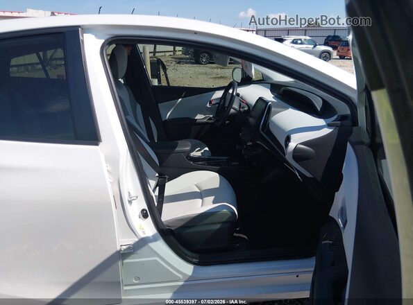 JTDKAMFP6N3207497 2022 TOYOTA PRIUS PRIME White Widok wnętrza z przodu