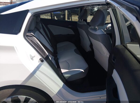 JTDKAMFP6N3207497 2022 TOYOTA PRIUS PRIME White Widok naklejki z numerem VIN