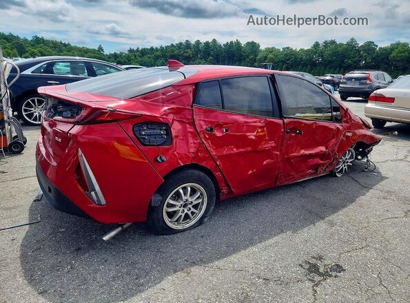 JTDKAMFP6N3227815 2022 TOYOTA PRIUS Red Trasero derecho