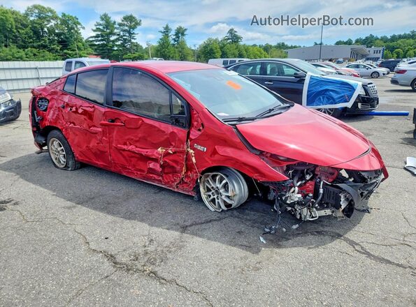 JTDKAMFP6N3227815 2022 TOYOTA PRIUS Red Delantero derecho