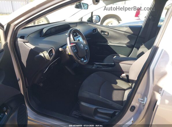 JTDKAMFP7M3194791 2021 TOYOTA PRIUS PRIME Серебряный Вид салона спереди