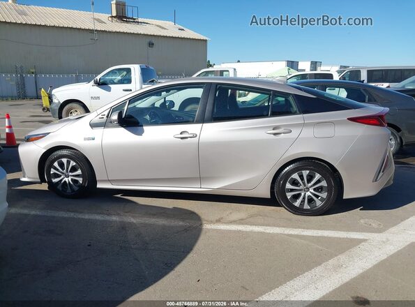 JTDKAMFP7M3194791 2021 TOYOTA PRIUS PRIME Серебряный Панорамный вид салона 360°