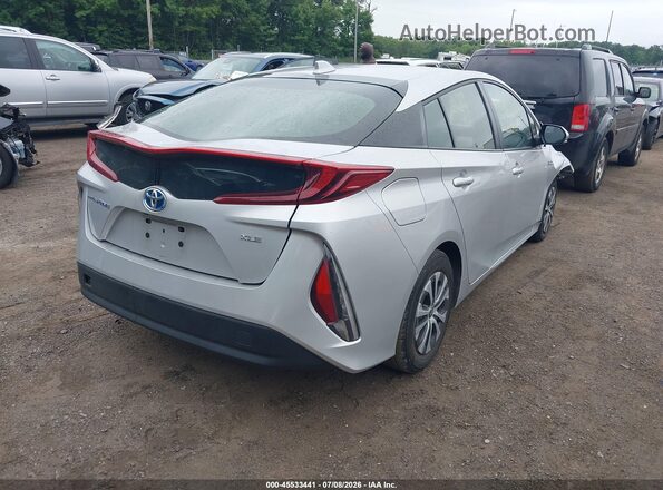 JTDKAMFP7N3202695 2022 TOYOTA PRIUS PRIME Silver Задня права чверть