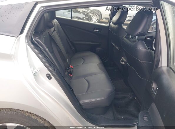 JTDKAMFP7N3202695 2022 TOYOTA PRIUS PRIME Silver Вид наклейки з VIN-кодом