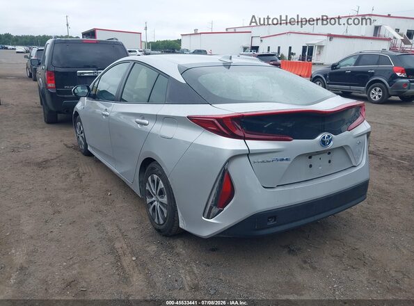 JTDKAMFP7N3202695 2022 TOYOTA PRIUS PRIME Silver Задня ліва чверть