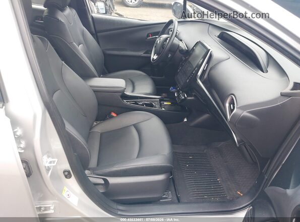 JTDKAMFP7N3202695 2022 TOYOTA PRIUS PRIME Silver Вид салону спереду