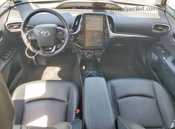 JTDKAMFP7N3205581 2022 TOYOTA PRIUS Gray Вид панелі приладів