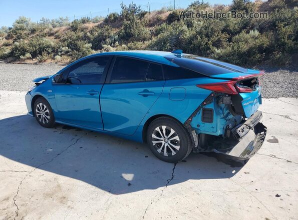 JTDKAMFP7N3211087 2022 TOYOTA PRIUS Turquoise Հետևի ձախ