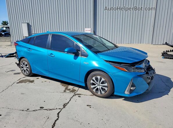 JTDKAMFP7N3211087 2022 TOYOTA PRIUS Turquoise Առջևի աջ