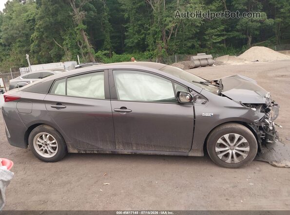 JTDKAMFP7N3229038 2022 TOYOTA PRIUS PRIME Gray Widok wnętrza 360 stopni