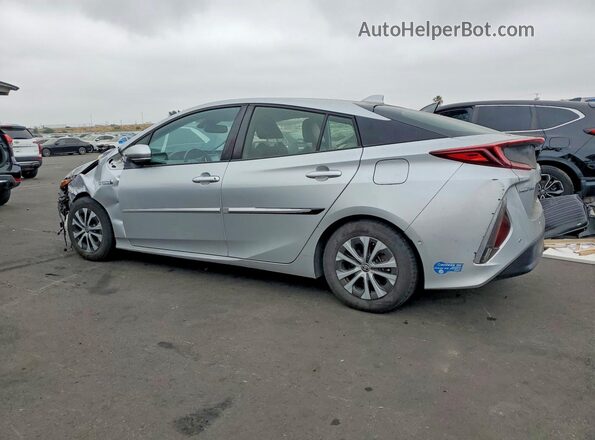 JTDKAMFP8M3165185 2021 TOYOTA PRIUS Silver Rear left