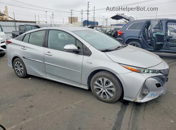 JTDKAMFP8M3165185 2021 TOYOTA PRIUS Silver Front right