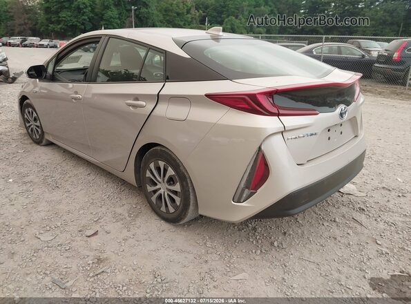 JTDKAMFP8M3186599 2021 TOYOTA PRIUS PRIME Gold Задня ліва чверть