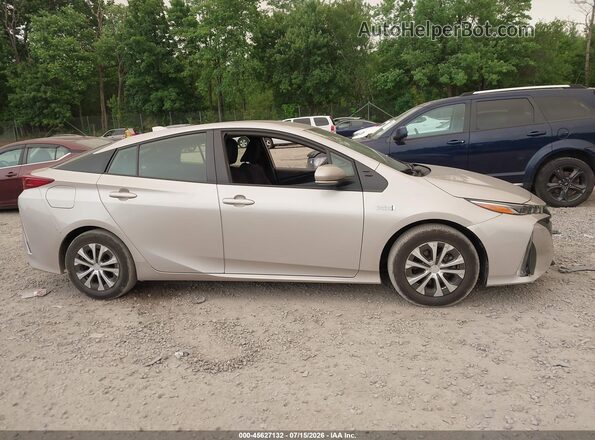 JTDKAMFP8M3186599 2021 TOYOTA PRIUS PRIME Gold Вид задньої частини салону