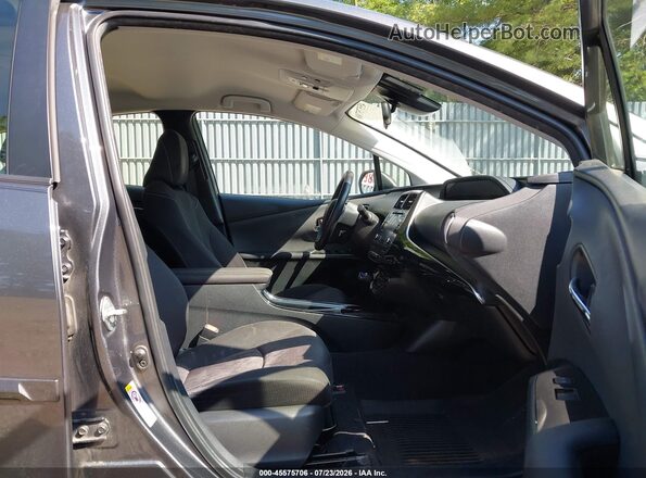 JTDKAMFP9N3215237 2022 TOYOTA PRIUS PRIME Gray Front interior view