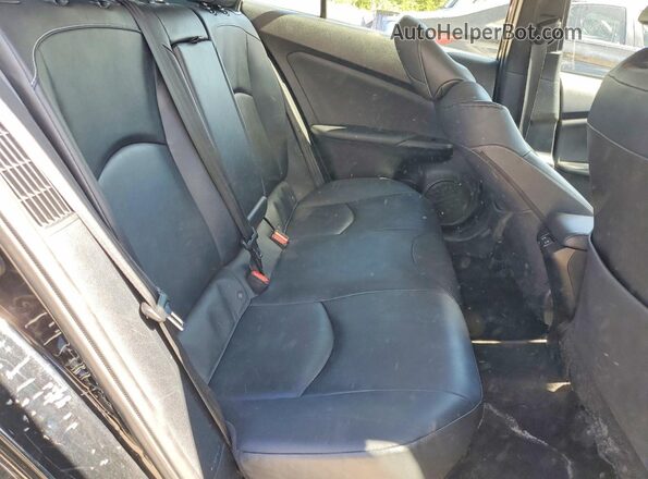JTDKAMFP9N3227324 2022 TOYOTA PRIUS Black Widok tylnych siedzeń