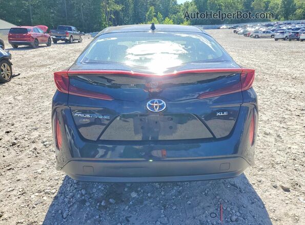 JTDKAMFP9N3227324 2022 TOYOTA PRIUS Black Widok z tyłu