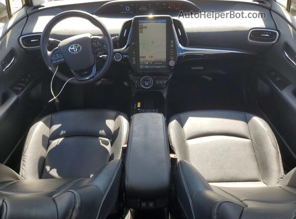 JTDKAMFP9N3227324 2022 TOYOTA PRIUS Black Widok deski rozdzielczej