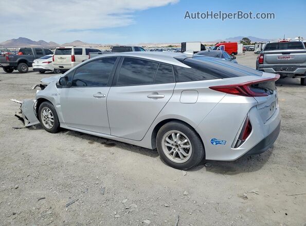 JTDKAMFPXM3167245 2021 TOYOTA PRIUS Silver Trasero izquierdo