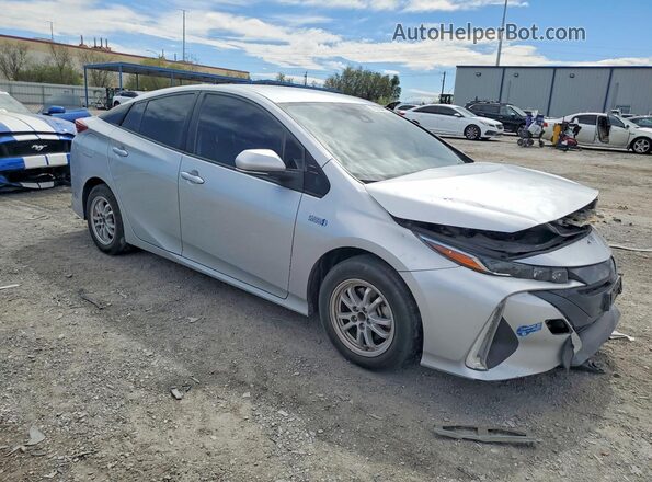 JTDKAMFPXM3167245 2021 TOYOTA PRIUS Silver Delantero derecho