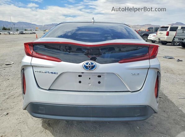 JTDKAMFPXM3167245 2021 TOYOTA PRIUS Silver Vista trasera