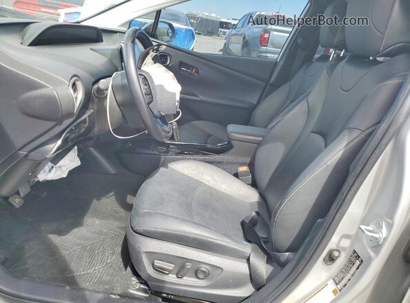 JTDKAMFPXM3167245 2021 TOYOTA PRIUS Silver Vista interior delantera