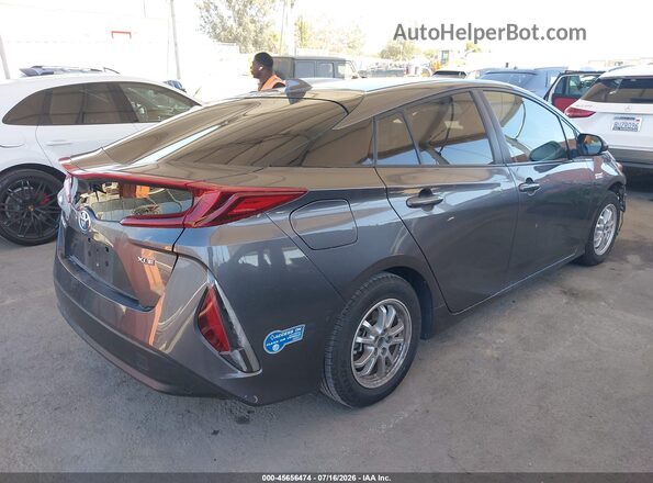 JTDKAMFPXM3170355 2021 TOYOTA PRIUS PRIME Серый Задняя правая четверть