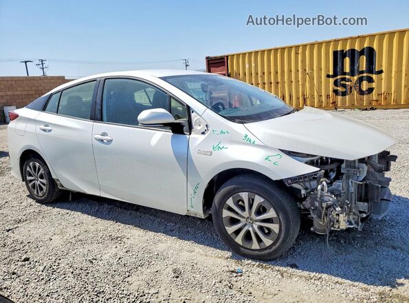 JTDKAMFPXM3172655 2021 TOYOTA PRIUS White წინა მარჯვენა