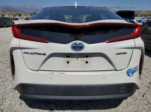 JTDKAMFPXM3172655 2021 TOYOTA PRIUS White უკანა ხედი