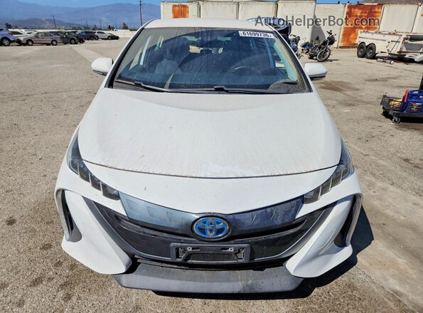 JTDKAMFPXM3178729 2021 TOYOTA PRIUS White Vista frontal