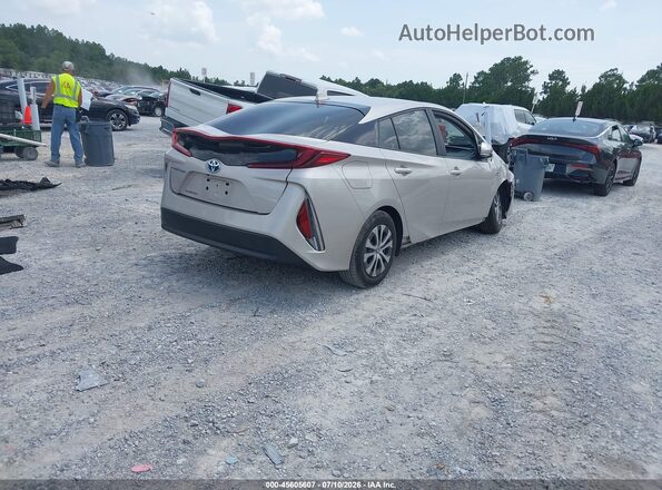 JTDKAMFPXM3179606 2021 TOYOTA PRIUS PRIME Silver უკანა მარჯვენა