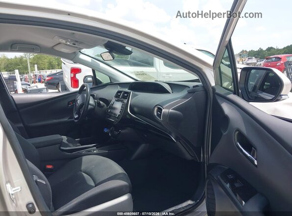 JTDKAMFPXM3179606 2021 TOYOTA PRIUS PRIME Silver წინა სალონის ხედი