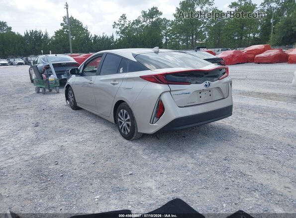 JTDKAMFPXM3179606 2021 TOYOTA PRIUS PRIME Silver უკანა მარცხენა