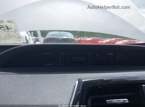 JTDKAMFPXM3179606 2021 TOYOTA PRIUS PRIME Silver უკანა სავარძლების ხედი