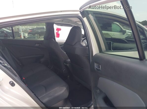 JTDKAMFPXM3179606 2021 TOYOTA PRIUS PRIME Silver VIN კოდის სტიკერის ხედი