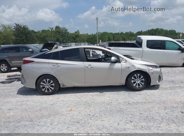 JTDKAMFPXM3179606 2021 TOYOTA PRIUS PRIME Silver სალონის 360-გრადუსიანი ხედი