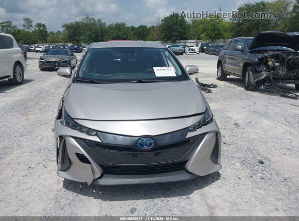 JTDKAMFPXM3179606 2021 TOYOTA PRIUS PRIME Silver უკანა სალონის ხედი