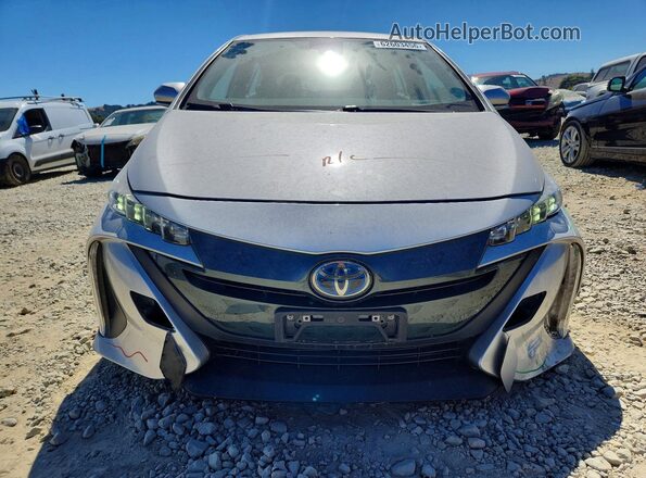 JTDKAMFPXM3180108 2021 TOYOTA PRIUS Silver წინა ხედი