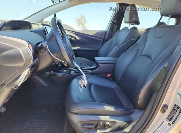 JTDKAMFPXM3180108 2021 TOYOTA PRIUS Silver წინა სალონის ხედი